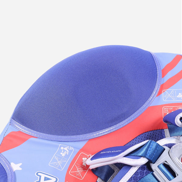 Mambobaby™ American Doughnut | Luftfreie Baby-Schwimmhilfe mit UV-Dach (3-24m)