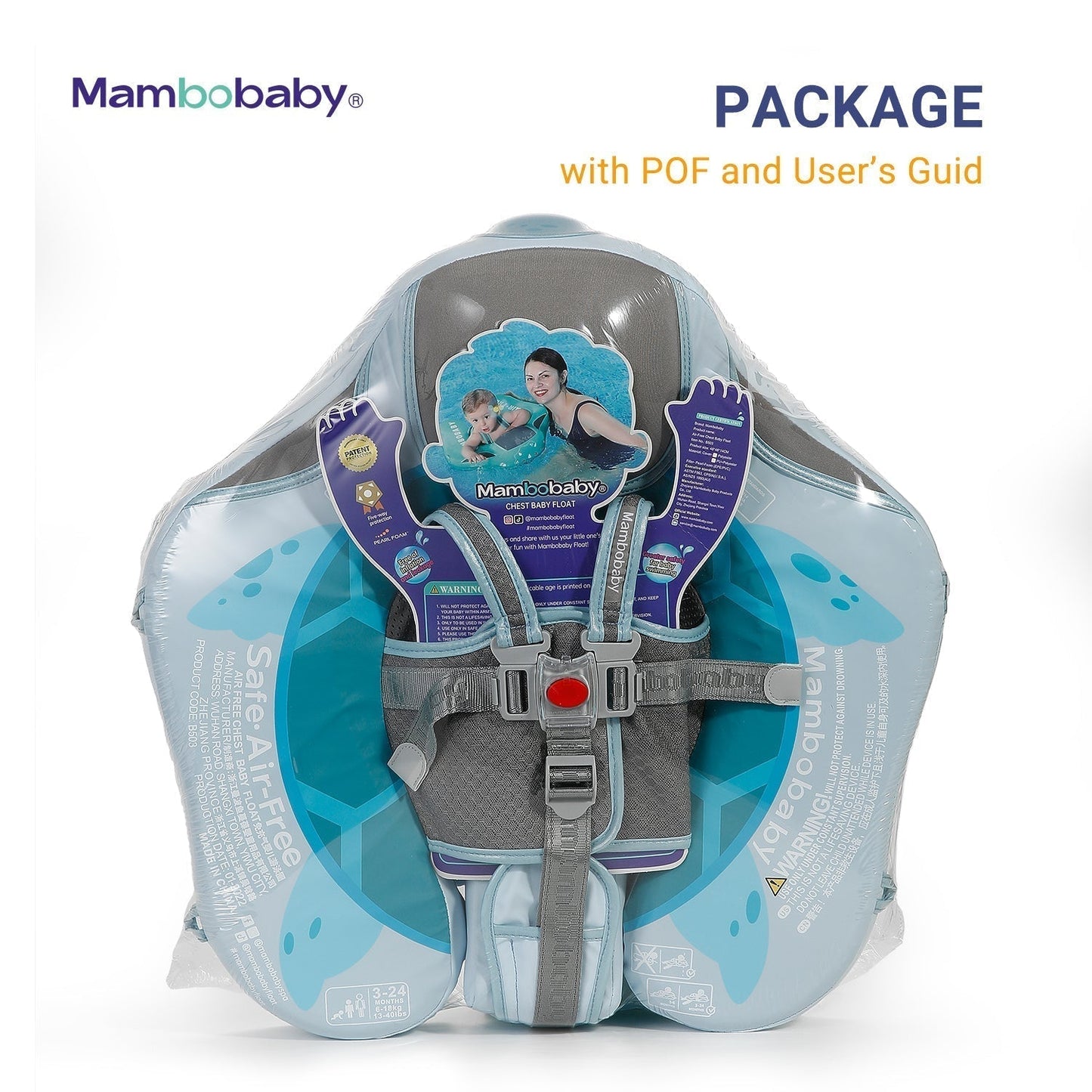 Vollständiger Lieferumfang der Mambobaby™ Turtle Edition inklusive Zubehör.