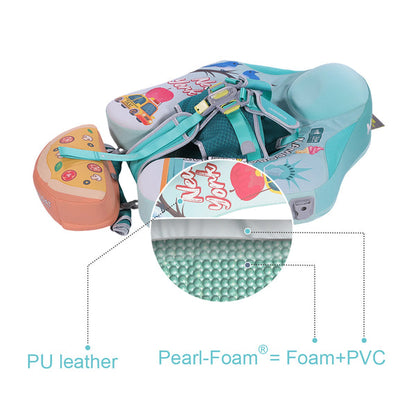 Mambobaby™ New York | Luftfreie Baby-Schwimmhilfe mit UV-Dach (3-24m)