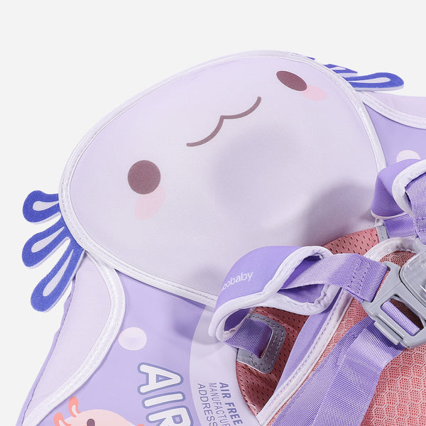 Mambobaby™ Salamander | Luftfreie Baby-Schwimmhilfe mit UV-Dach (3-24m)