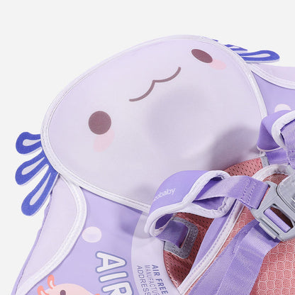 Mambobaby™ Salamander | Luftfreie Baby-Schwimmhilfe mit UV-Dach (3-24m)