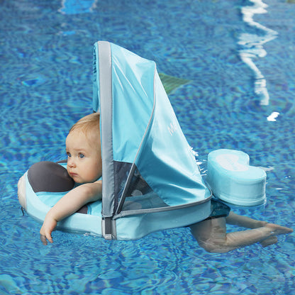 Mambobaby™ Sea Lion | Luftfreie Baby-Schwimmhilfe mit UV-Dach (3-24m)