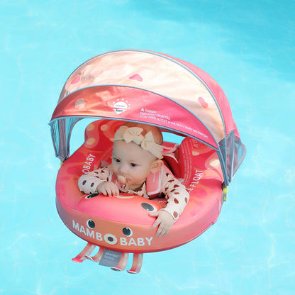 Mambobaby™ Octopus | Luftfreie Baby-Schwimmhilfe mit UV-Dach (3-24m)