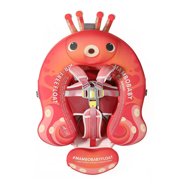 Mambobaby™ Octopus | Luftfreie Baby-Schwimmhilfe mit UV-Dach (3-24m)