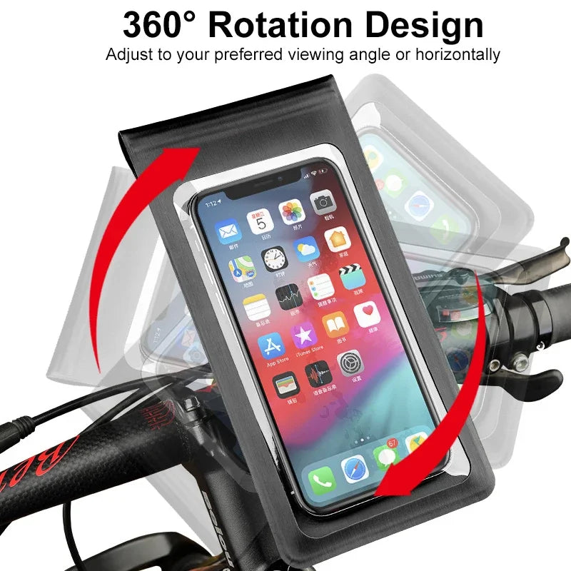 Fahrrad Handyhalterung 360 Grad drehbar