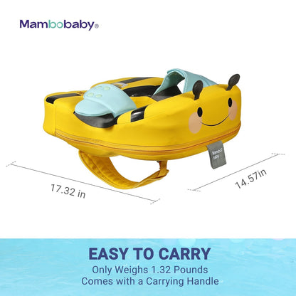Abmessungen und Größe des Mambobaby™ Biene Schwimmtrainers