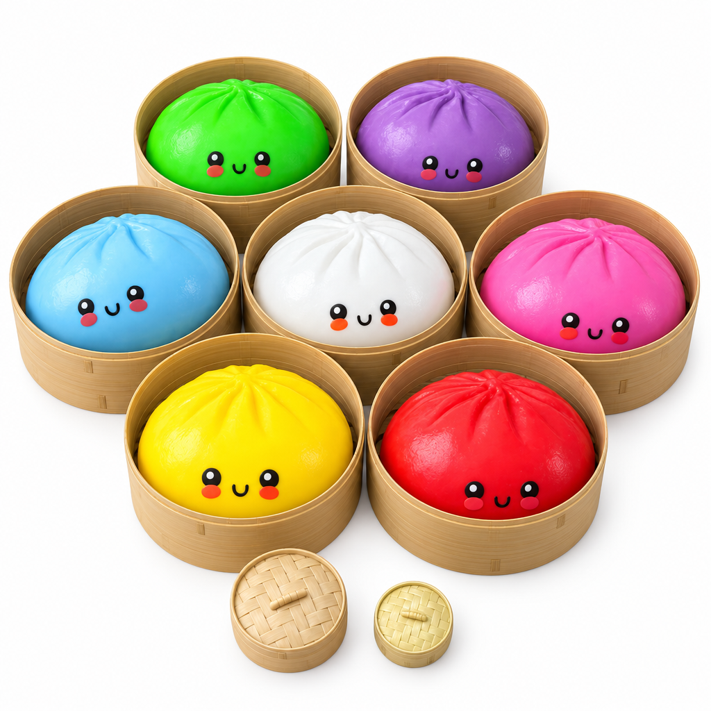 Dumpling Squishy Überraschungsset