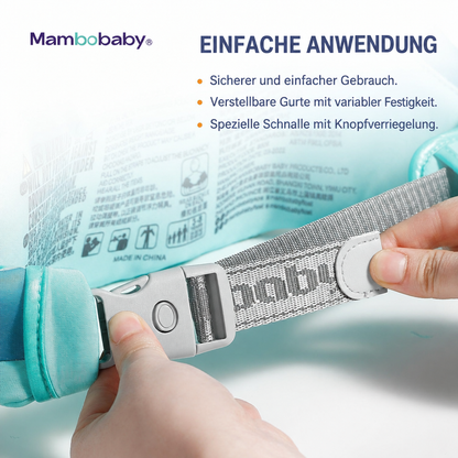 Einfache Handhabung der Mambobaby™ Schwimmflügel für den schnellen Badespaß.
