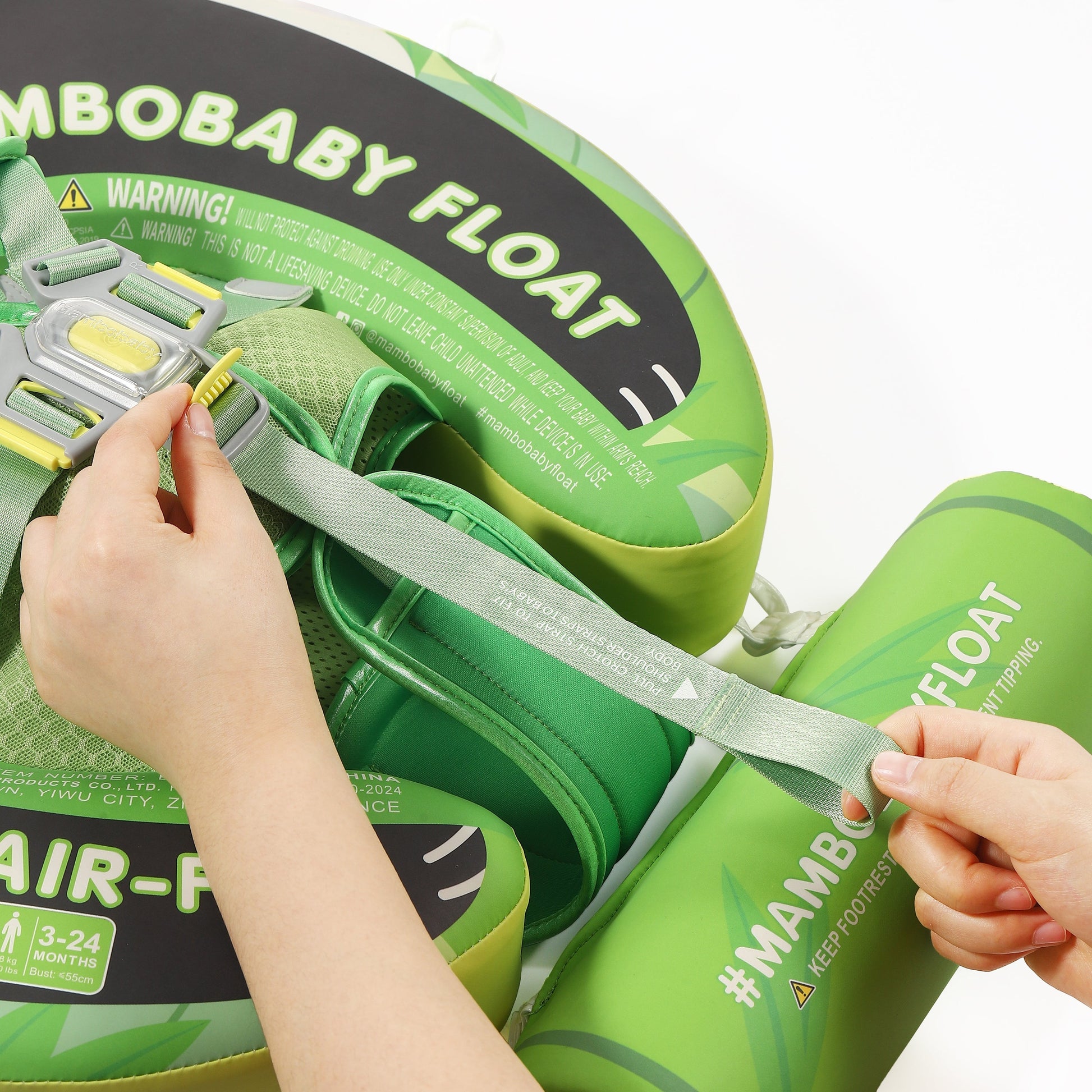 Professioneller Mambobaby™ 5-Punkt-Sicherheitsgurt der Panda Edition