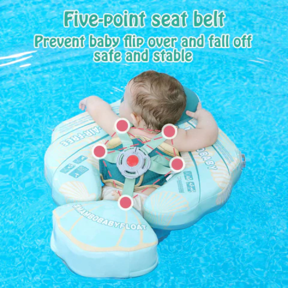 Professionelles 5-Punkt-Gurtsystem der Mambobaby™ Airplane Explorer Edition.