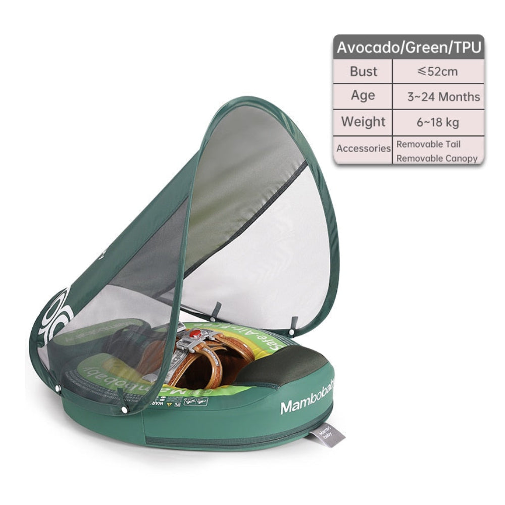 Technische Daten und Größenangaben für die Mambobaby™ Avocado Edition.