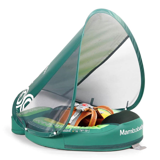 Original Mambobaby™ Avocado Edition – Luftfreie Baby Schwimmhilfe für 3-24 Monate.