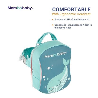 Ergonomische Unterstützung des Mambobaby™ Back Floats für sicheren Halt.
