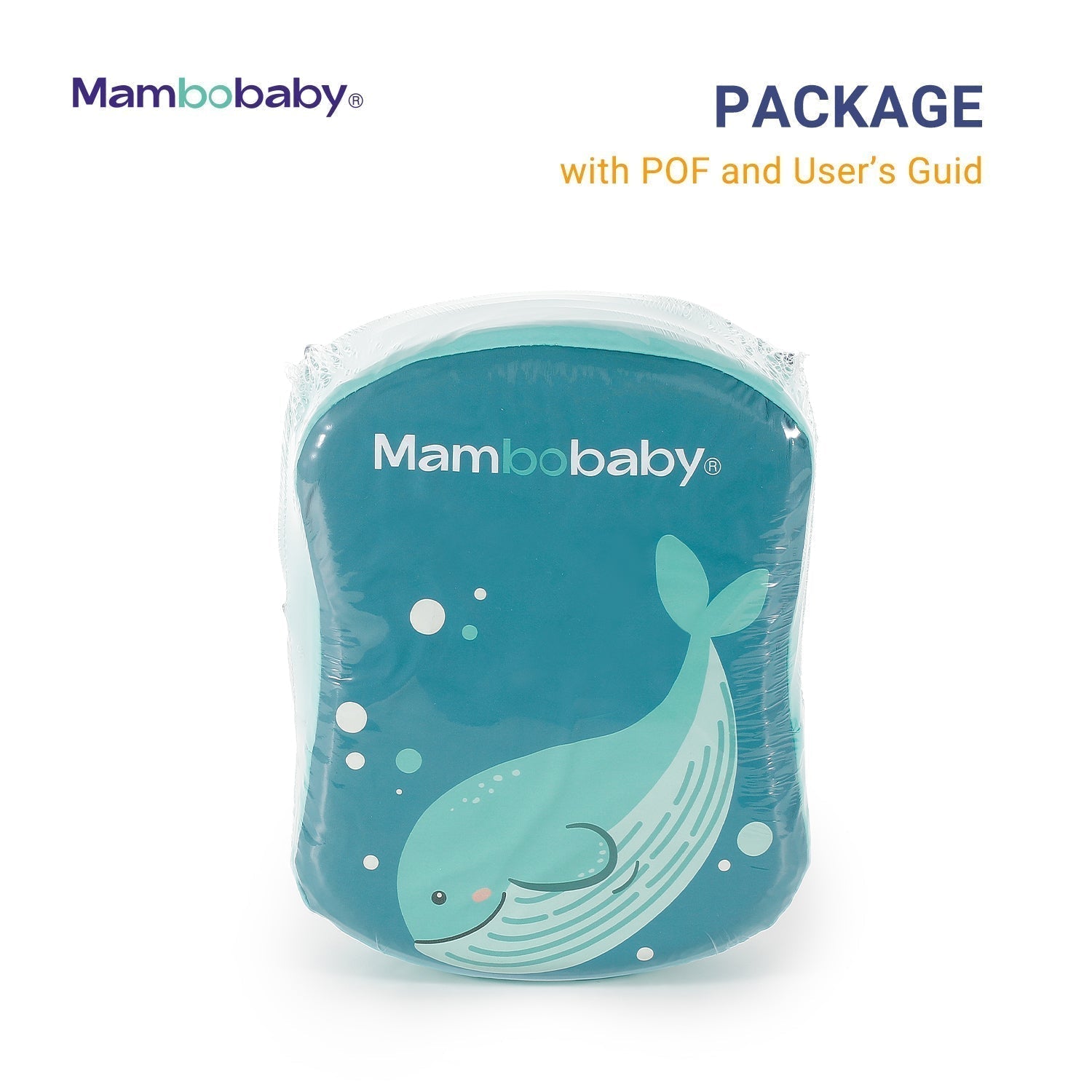 Vollständiger Lieferumfang des Mambobaby™ Kids Back Float Schwimmtrainers.