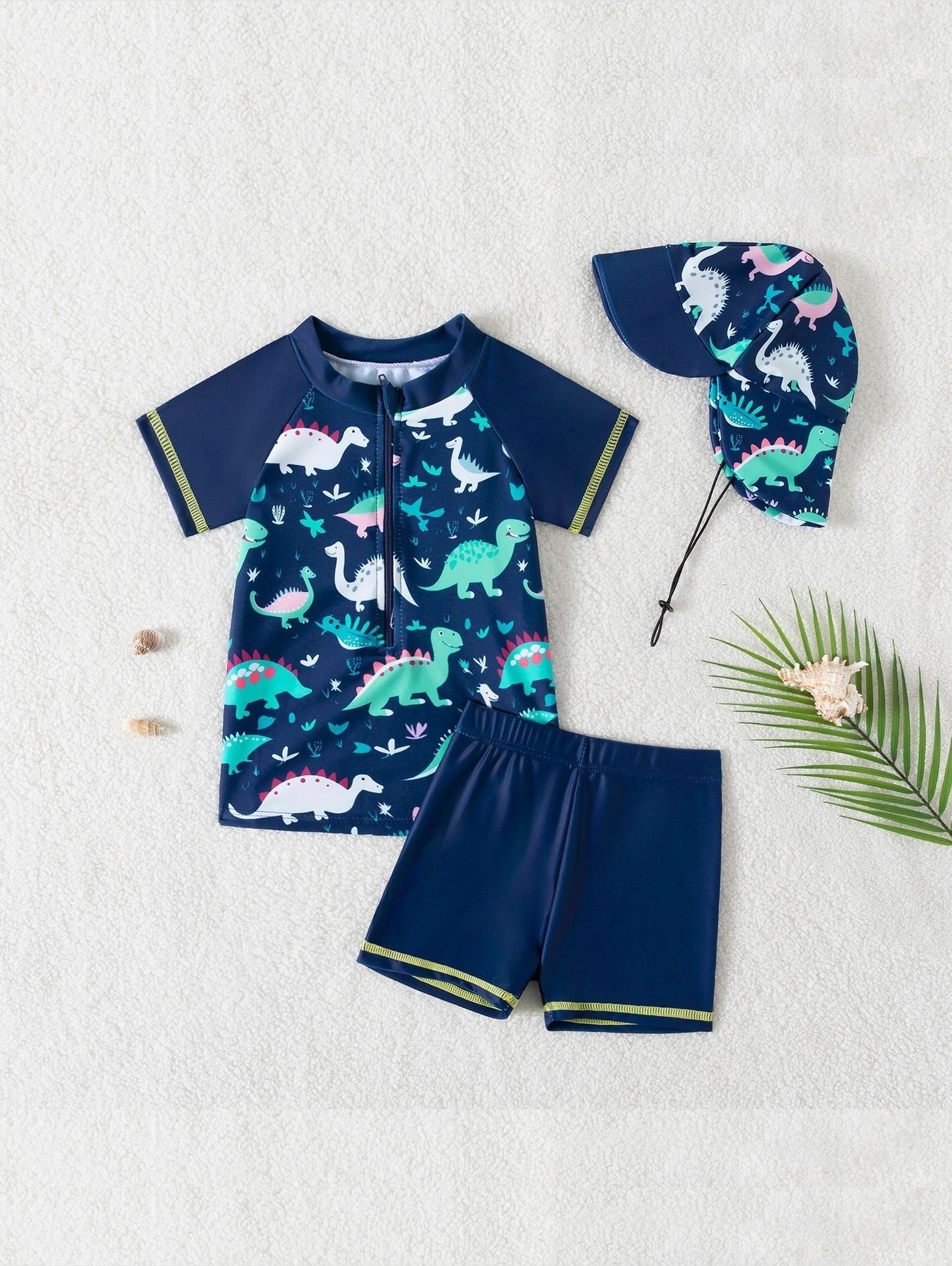 Abnehmbarer Sonnenhut des Mambobaby™ Bade-Sets für maximalen UV-Schutz.