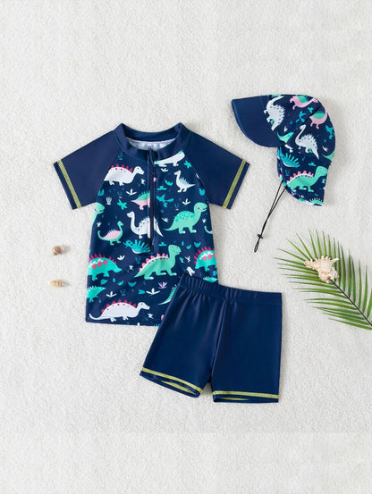 Abnehmbarer Sonnenhut des Mambobaby™ Bade-Sets für maximalen UV-Schutz.