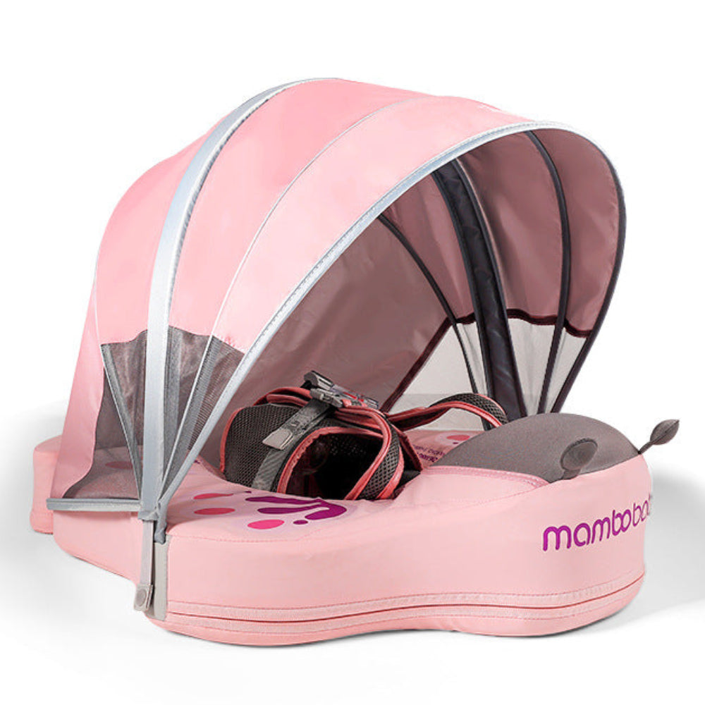 Original Mambobaby™ Butterfly Edition — Luftfreie Baby Schwimmhilfe für 3-24 Monate.