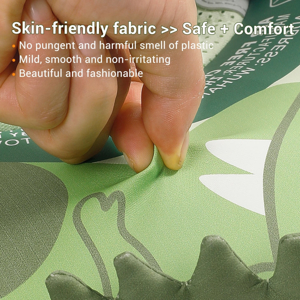 Kompaktes Falt-Design der Mambobaby™ Dino Edition für einfaches Reisen.