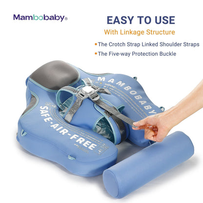 Professionelles 5-Punkt-Gurtsystem der Mambobaby™ Elefant Edition für maximale Sicherheit.