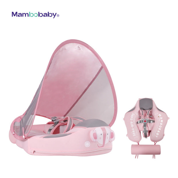 Original Mambobaby™ Elefant Edition — Luftfreie Baby Schwimmhilfe für 3-24 Monate.