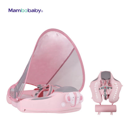 Original Mambobaby™ Elefant Edition — Luftfreie Baby Schwimmhilfe für 3-24 Monate.