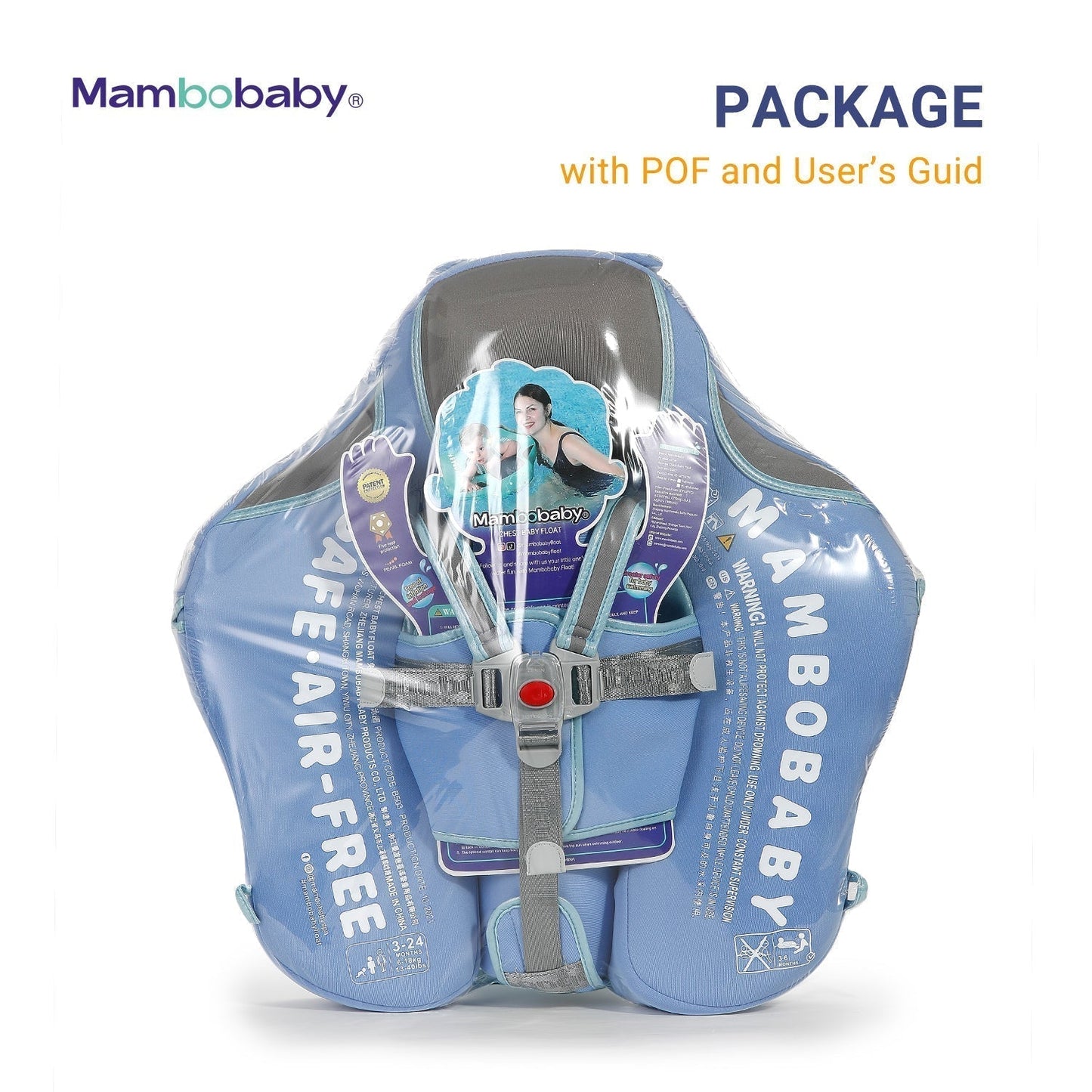 Vollständiger Lieferumfang der Mambobaby™ Elefant Edition inklusive Zubehör.