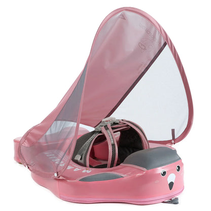 Mambobaby™ Flamingo Schwimmring luftfreier Schwimmtrainer für Babys