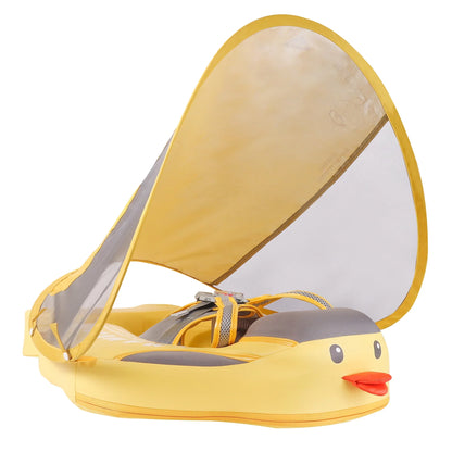 Mambobaby™ Flamingo Schwimmring luftfreier Schwimmtrainer für Babys