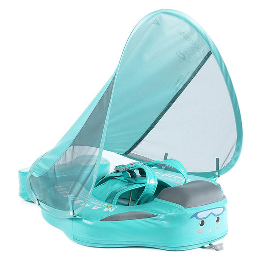 Mambobaby™ Flamingo Schwimmring luftfreier Schwimmtrainer für Babys
