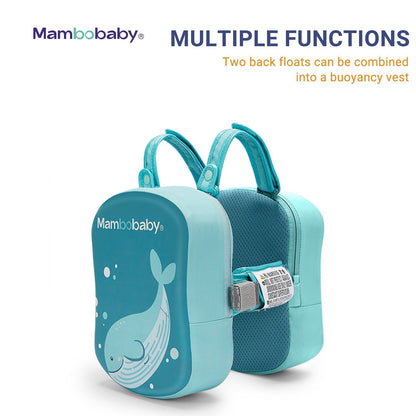 Original Mambobaby™ Kids Back Float — Luftfreie Schwimmhilfe für Kinder (1-6 Jahre).
