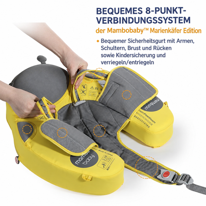 Bequemes 8-Punkt-Verbindungssystem der Mambobaby™ Marienkäfer Edition