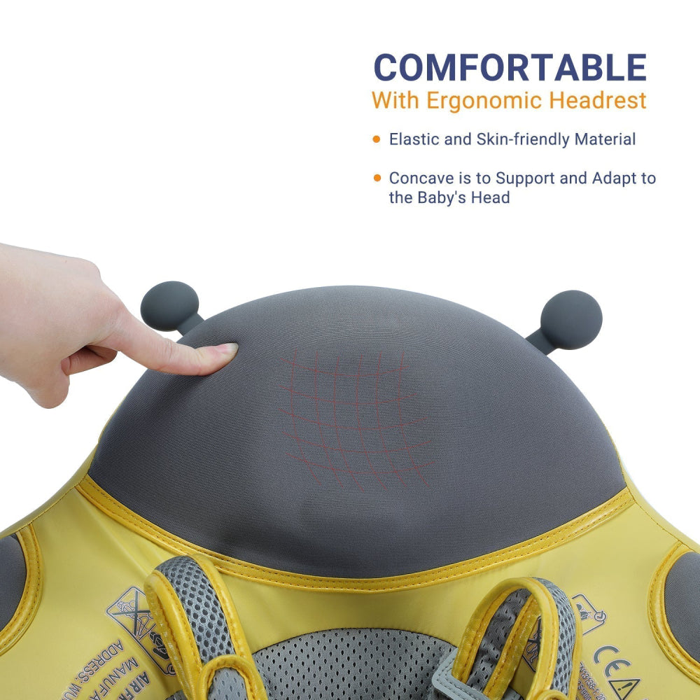 Bequeme ergonomische Kopfstütze der Mambobaby™ Marienkäfer Edition