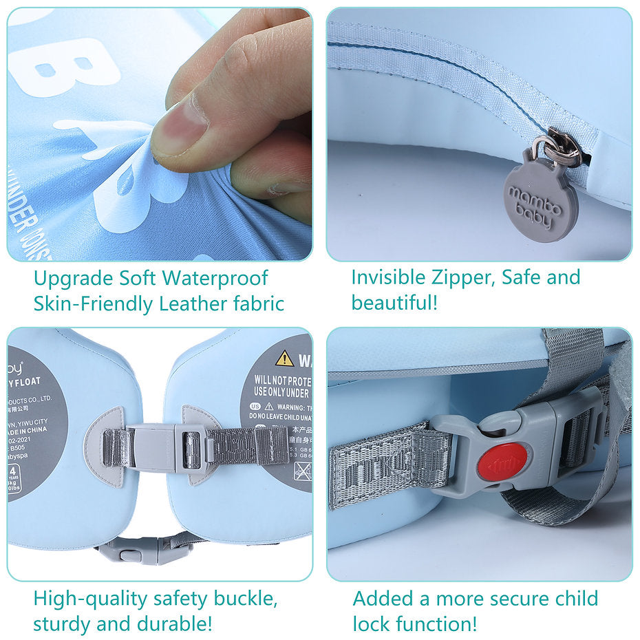 Professionelles 4-Punkt-Gurtsystem der Mambobaby™ Marienkäfer Edition.