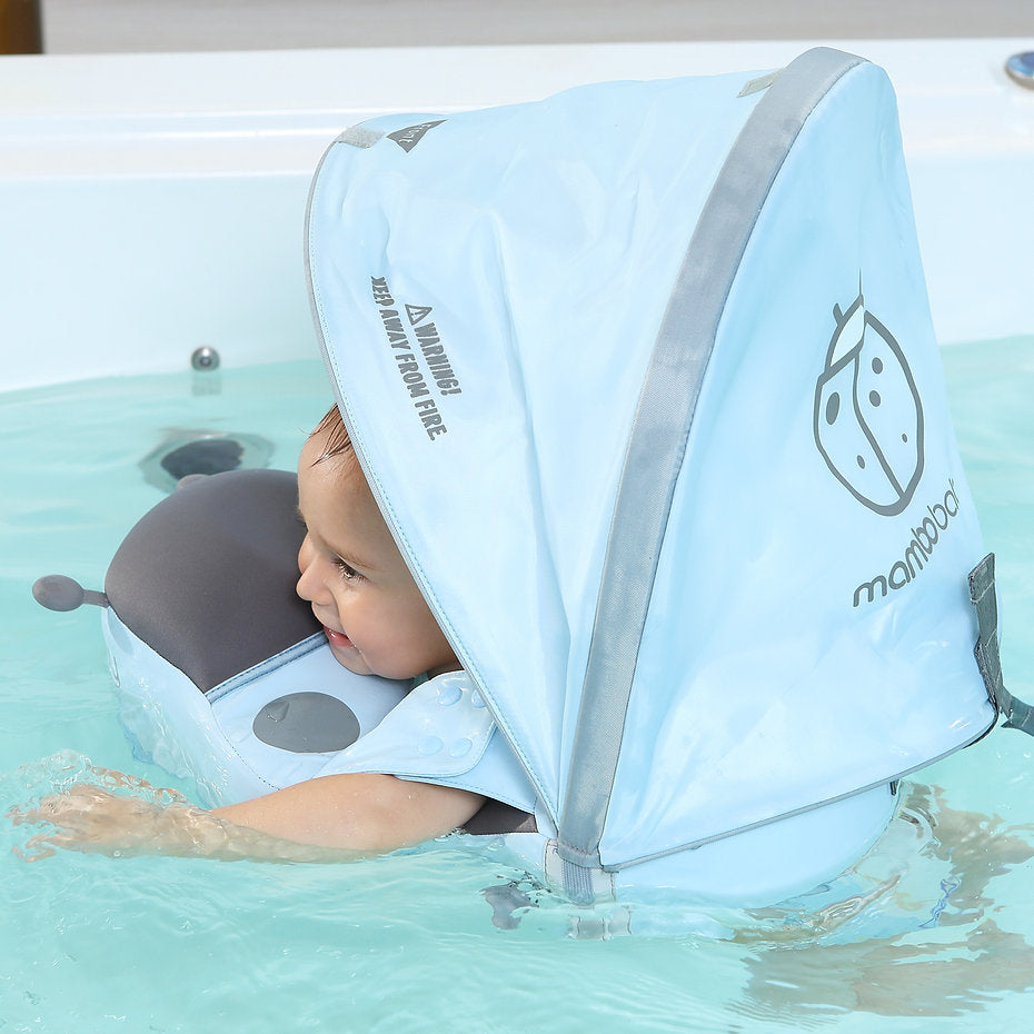 Mambobaby™ Marienkäfer Edition mit abnehmbarem Sonnendach (UPF 50+ Schutz).