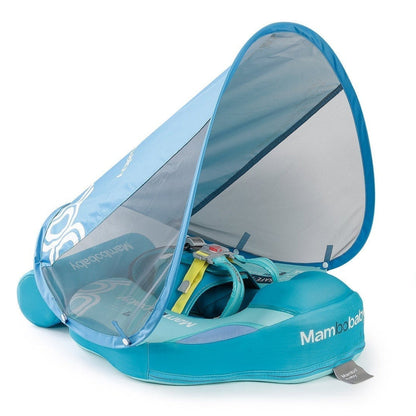 Mambobaby™ Modern Geometric Baby Schwimmhilfe – Luftfreier Schwimmtrainer für 3-24 Monate.