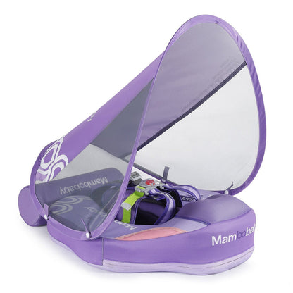 Mambobaby™ Modern Geometric Baby Schwimmhilfe – Luftfreier Schwimmtrainer für 3-24 Monate.