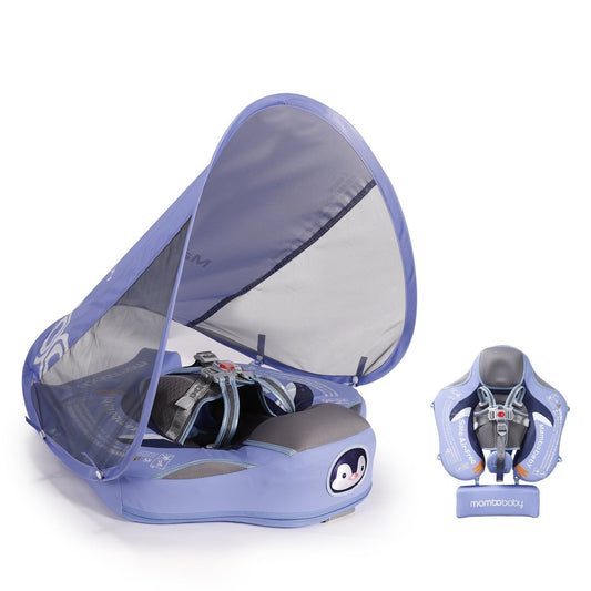 Mambobaby™ Pinguin Schwimmring luftfreier Schwimmtrainer für Babys