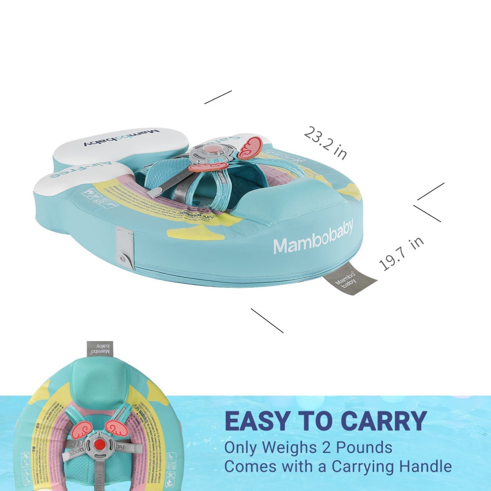 Technische Daten und Größenangaben für die Mambobaby™ Regenbogen Edition.