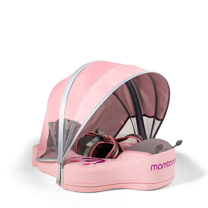 Original Mambobaby™ Schmetterlings-Schwimmhilfe in Rosa – Die beste nicht aufblasbare Baby-Schwimmhilfe Deutschlands.