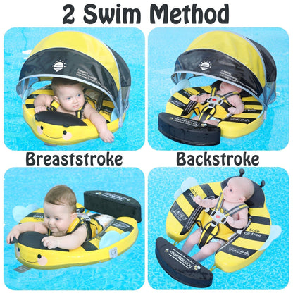 Mambobaby™ Schwimmpositionen: Brustschwimmen und Rückenschwimmen