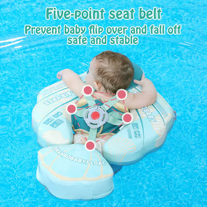 Verstärkte Sicherheits-Schnallen Mambobaby™ Seashell 5-Punkt-Gurt