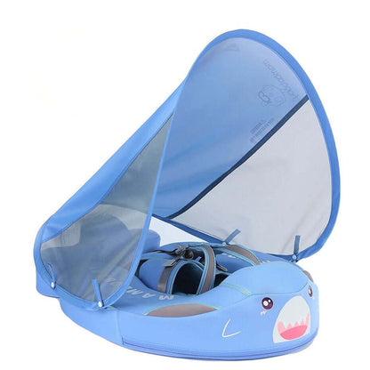 Original Mambobaby™ Shark Edition – Luftfreie Baby Schwimmhilfe für 3-24 Monate.