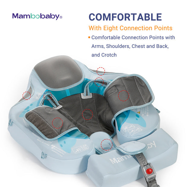 Mambobaby™ Turtle Edition mit 8-Punkt-Verbindungssystem für ultimative Stabilität.