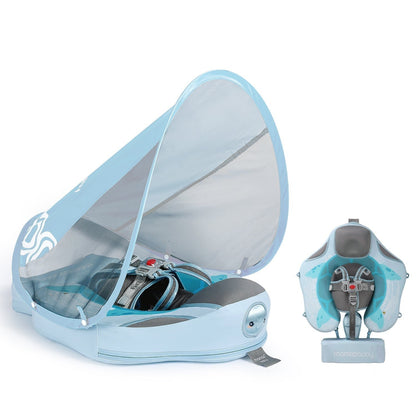 Original Mambobaby™ Turtle Edition – Luftfreie Baby Schwimmhilfe für 3-24 Monate.