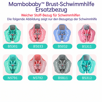 Mambobaby™ Brust-Schwimmhilfe Ersatzbezug – Weicher Stoff-Bezug für Schwimmhilfen